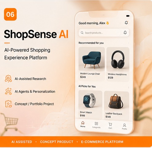 ShopSense AI case study preview